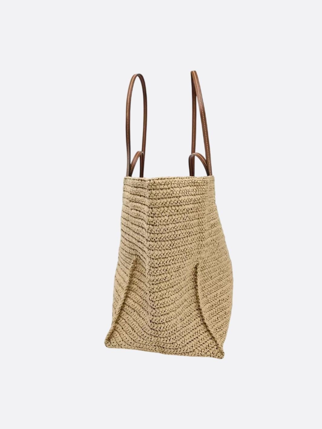 Sac cabas en raphia