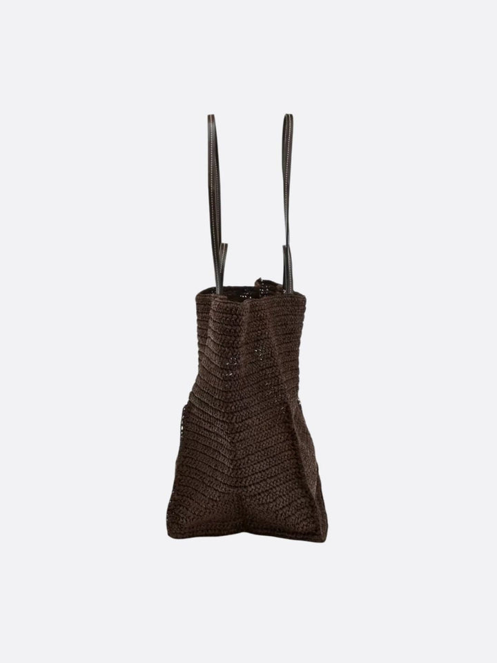 Sac cabas en raphia