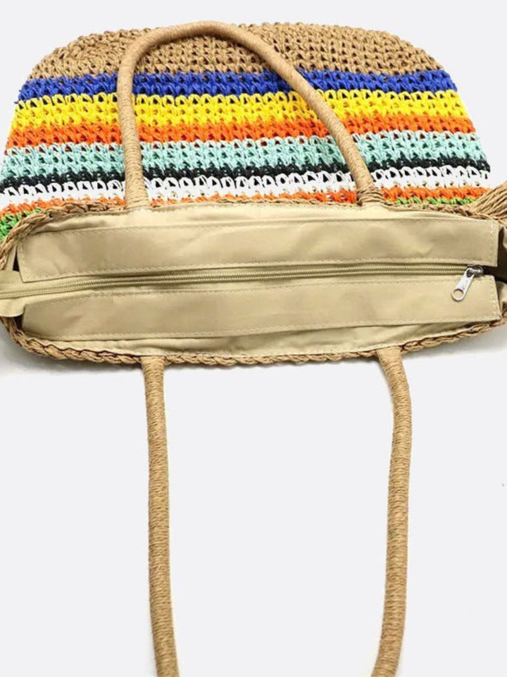 Sac cabas rayé